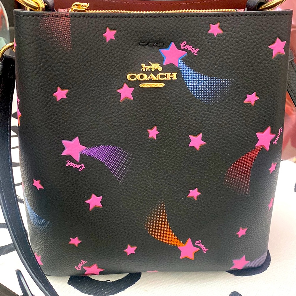 Coach Shooting Star Bucket Purse